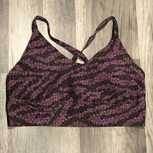Aerie Offline Real Me Animal Strappy Sport Bra - Picture 1 of 3